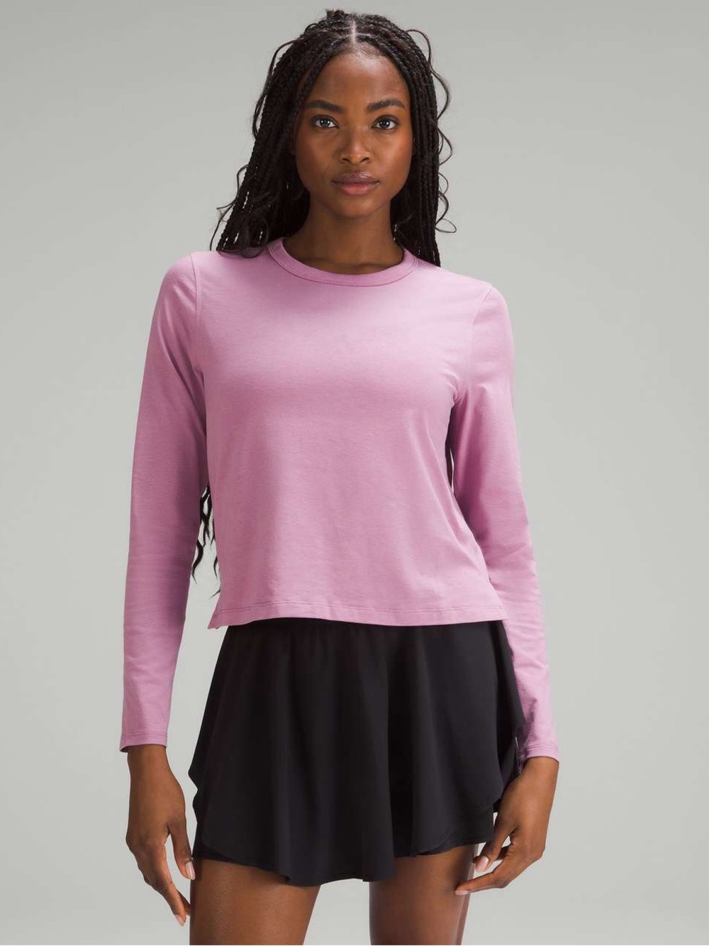 Lululemon Classic-Fit Cotton-Blend Long-Sleeve Shirt in Velvet Dust